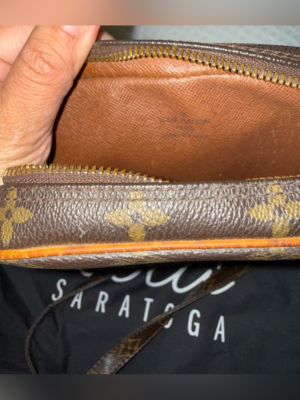 ✨Vintage✨Danube~ Louis Vuitton Monogram, 2004❤️ Authentic laminated certificate - Picture 10 of 10